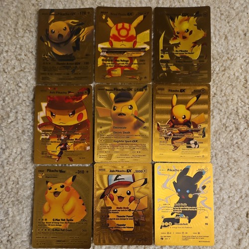 Pokemon Gold Trading Card Deck - 55 Cards - Sealed In Box