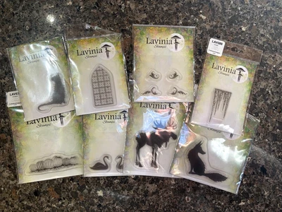 Lavinia Stamps for Cardmaking, Scrapbooking & Paper Crafts. New In Packages. - Image 1 of 3