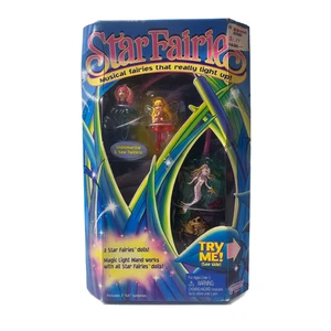 Rare 1996 Galoob Toys Star Fairies Shimmarine & Sea Twinkle w/ Musical Magic Lig - Bild 1 von 4