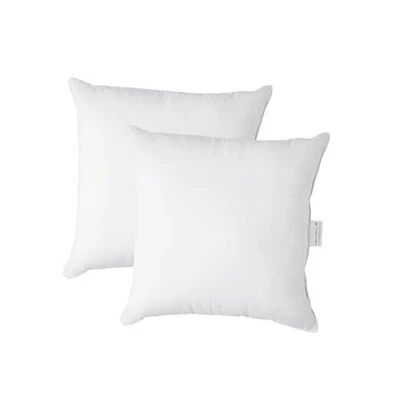  Inserciones de almohada blancas 26x26 - Pack de 2 blancas, esponjosas 26" x 26" 01: blancas Foto 1 de 4