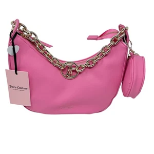 Juicy Couture Pink Lemonade Hold Up Short Chain Crossbody Handbag Handtasche NEU - Bild 1 von 13