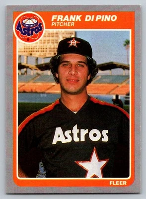 1985 Fleer #349 Frank DiPino Houston Astros - Image 1 of 2