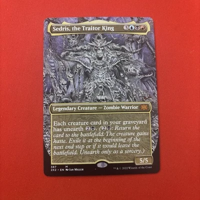 Sedris, the Traitor King (Borderless) Double Masters 2022 Regular - Image 1 of 2