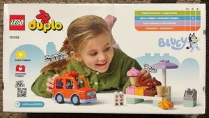 NEW - LEGO DUPLO Bluey Ice Cream Trip with Bluey 10458 Building Toy Set - Picture 1 of 5