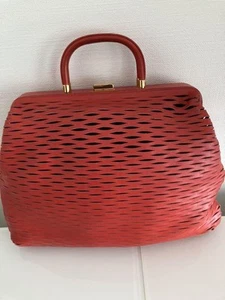 Marni Women Rare Handbag Red Limited Edition VHTF Popular Products Fashionable D - Picture 1 of 7