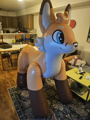 Imaginary Creature Factory (ICF) FluffPuff Jack Fox Inflatable Toy  - Image 1 of 4