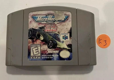 ¡AUTÉNTICO! Micro Máquinas SOLO JUEGO NINTENDO N64 64 - K3 Foto 1 de 2