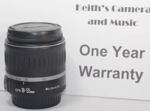 1 Jahr Garantie fast neuwertig Canon EF-S Zoomobjektiv 18-55 mm f3.5-5.6 kostenloser Versand EOS Rebel - Bild 1 von 16