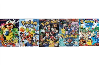 POKEMON SERIES (Season 1 - 25  + 21 Movies) DVD All Region USA English Version - Image 1 of 4