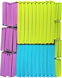 40 Piezas Clip Sellado Bolsas Comida Cocina 4 Tamanos Surtidos riutilizzabili - Foto 1 di 12