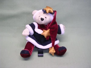 Appendiabiti per calze orso di Babbo Natale, per mensola o cappotto, carino - Foto 1 di 1