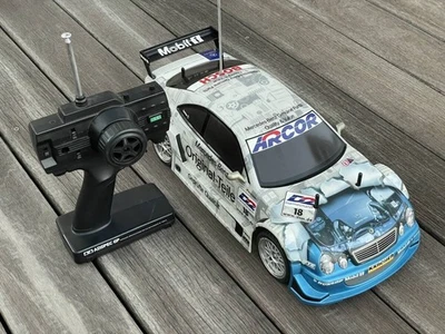 Tamiya 1/10 Mercedes Benz CLK DTM Original TL-01 Chassis RC Car - Image 1 of 4