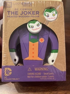 Neu in Box Loot Crate Exclusive DC Comics The Joker bemalte Holzfigur - Bild 1 von 4