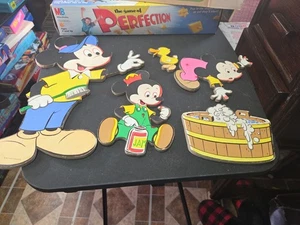 Disney Mickey Mouse Cardboard Wall Hanging Art 1960's Vintage - Picture 1 of 3