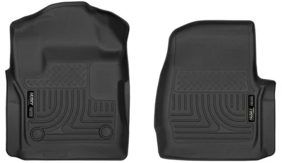 Alfombrillas HuskyLiners negras X-ACT para Ford F250 F350 2017-26 cabina simple Foto 1 de 4