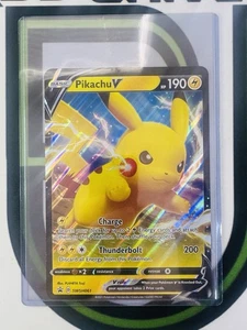 Jumbo Pikachu V SWSH061 Black Star Promos Ultra Rare Holo Pokémon 2021 OVERSIZED - Bild 1 von 2