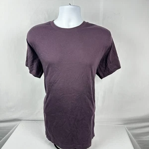 Men’s Alternative Apparel Classic Crewneck Go-To Tee Shirt (Dark Purple) - Picture 1 of 5