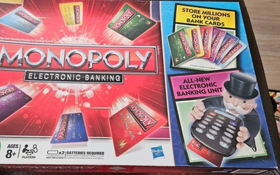 Hasbro Monopoly Electronic Banking Board Game - 2011 - 100% Complete - Tested - Image 1 of 4