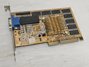 NVIDIA Riva TNT, 16MB SD-RAM, 128 BIT, AGP 2x, VGA, VA-232 16M - WORKING - Picture 1 of 3
