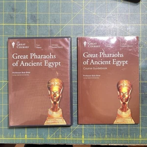Great Courses: Great Pharaohs of Ancient Egypt - COMPLETE w/ Book Education - Picture 1 of 3