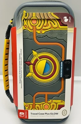 ✨NUEVO✨Travel Case GLOW para Nintendo Switch, Purah Pad 3D Sheikah Slate Zelda Foto 1 de 4