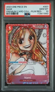 PSA 10 - Nami ST01-007 - Colección de tarjetas premium de una pieza película roja promoción - Imagen 1 de 2