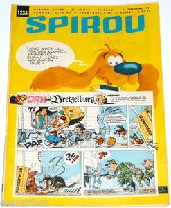 Le journal SPIROU n° 1233 de 1961 magazine sans mini récit revue Buck Danny bd - Picture 1 of 1