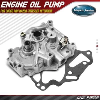 Bomba de aceite de motor para Dodge Ram 50 400 600 Mazda Chrysler Mitsubishi Plymouth SOHC Foto 1 de 4