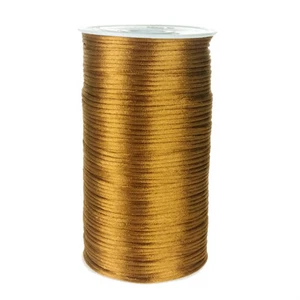 Satin Rat Tail Cord Ribbon Chinese Knot, 2mm, 200-yard - Picture 1 of 38