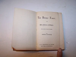 Vtg The Beverly Family Some Home Influence of religion Joseph R Chandler Kenedy - Picture 1 of 10