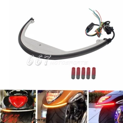 LED Turn Signal Brake Fender Taillight Bar For Suzuki Boulevard M109R 2006-2022 - Image 1 of 4