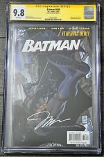 Batman #608 CGC SS 9.8 SIGNED by JIM LEE WHITE PAGES