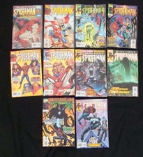 PETER PARKER SPIDER-MAN 1,2,3,4,5,6,7,8,9,10 VENOM 1999