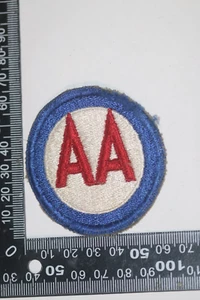 ORIGINAL WW2 US ANTI AIRCRAFT COMMAND CLOTH SHOULDER PATCH BADGE - Picture 1 of 2