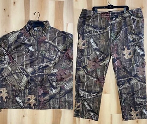 Giacca e pantaloni da caccia mimetici Redhead Mossy Oak Breakup - Bowhunter in pile taglia 3XL - Foto 1 di 7