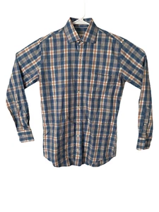 Peter Millar Shirt Mens Size S Multicolor Plaid Long Sleeve Button Down - Picture 1 of 9