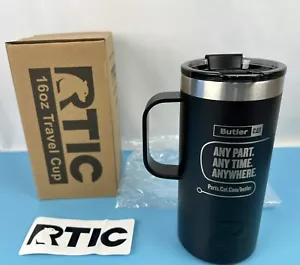 NEW RTIC 16 oz Travel Coffee Cup Mug Stainless Steel Vacuum Insulated - Picture 1 of 6