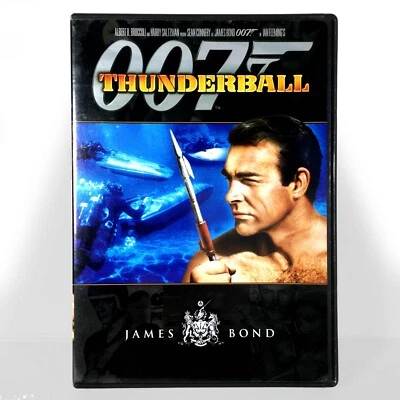 Thunderball (DVD, 1965, Widescreen) Like New !    Sean Connery    Claudine Auger - Image 1 of 3