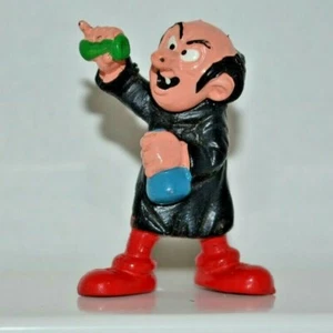1978 Vintage Schleich Smurfs Villain GARGAMEL Potion PVC Figure Wizard Peyo - Picture 1 of 2