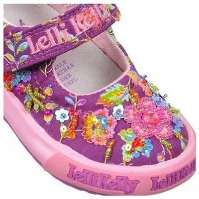 Lelli Kelly Angel Baby Dolly LK9415 Purple Mary Janes Liliac NEW girls Toddler   - Image 1 of 4