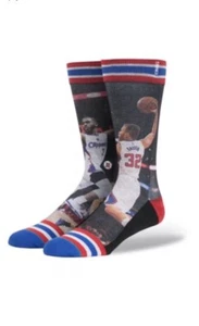 LA Clippers Blake Griffin Chris Paul Stance Socks Men's Size Large 9-12 BB4 - Picture 1 of 1