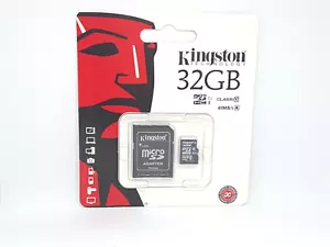 Kingston Technology 32GB micro SDHC Class 10 Micro SD SDC10G2/32GB - Picture 1 of 6