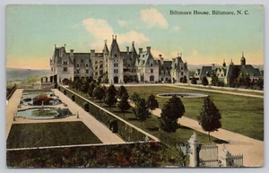 Postal reverso dividido Biltmore House Estate Carolina del Norte c1912 - Imagen 1 de 2