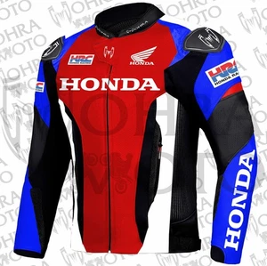 2025 Honda HRC 1,3mm Rindsleder Motorradjacke Unisex Motorradjacke - Bild 1 von 4