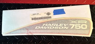 Harley-Davidson XR750 NOS transferencia original de fábrica. #60999-70R Foto 1 de 2