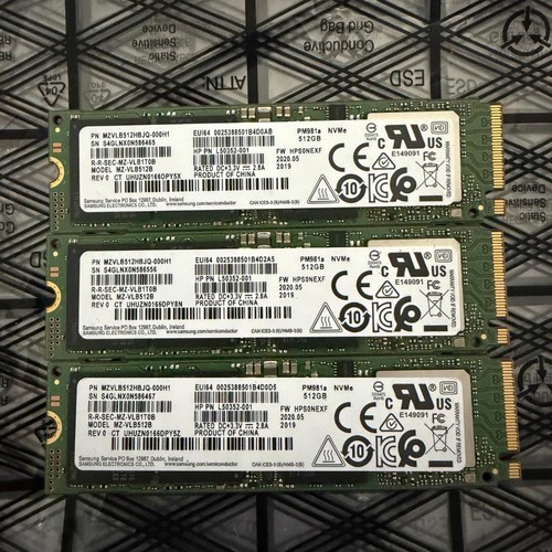 Samsung 1TB PM981A M.2 PCIe NVMe Gen3 x4 SSD MZVLB1T0HBLR | eBay