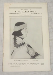 E. W. LATENDORF -- Circa 1955 Art Catalogue No. 27 -- Madison Avenue, New York - Bild 1 von 8
