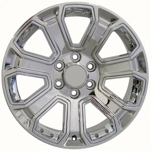 20" Chrome Wheel [5661] fit for Silverado 1500 - Picture 1 of 3