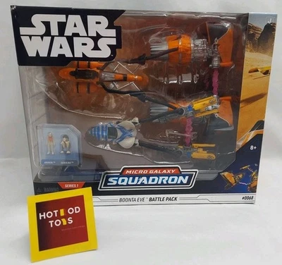 Star Wars Micro Galaxy Squadron Boonta Eve Battle Pack #0068 Serie 1 Totalmente Nuevo Foto 1 de 4