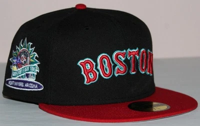 BOSTON RED SOX Cap NEW ERA 59FIFTY Fitted Hat Size 7 7/8 GRAPEFRUIT LEAGUE *5N - Image 1 of 4